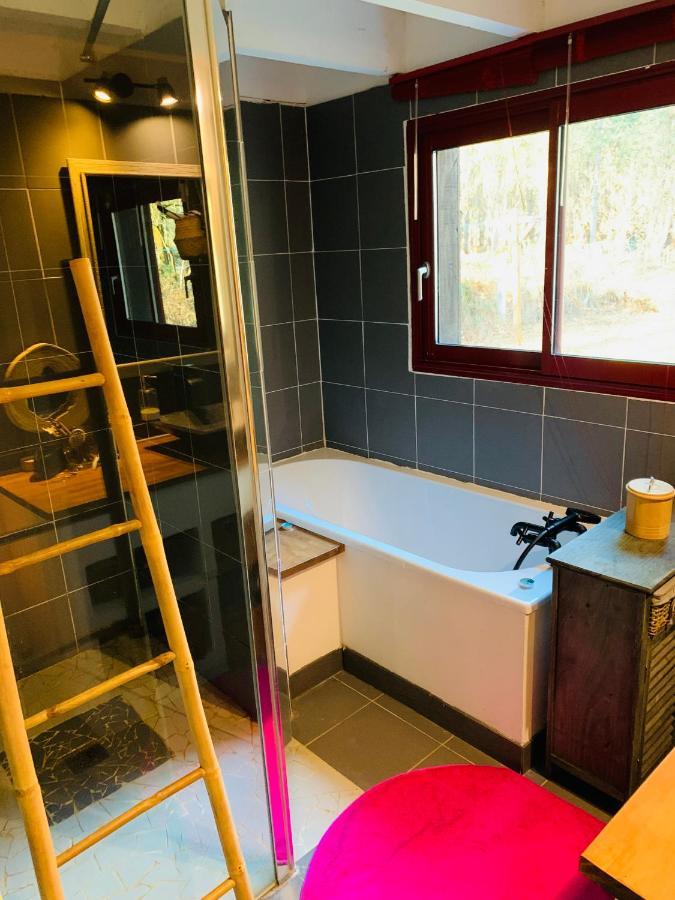 Hacienda De La Canopee Avec Piscine Chauffee Au Sel オータン エクステリア 写真